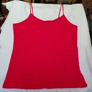 Time and Tru XXL (20) RED rover Fitted Cami